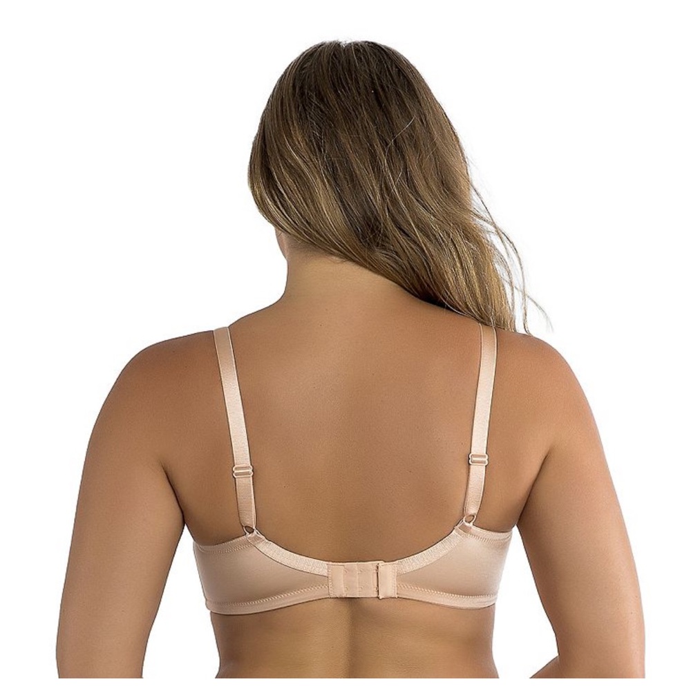 Chic Lace Women's Bra in Soft Beige - Picture 3 of 4